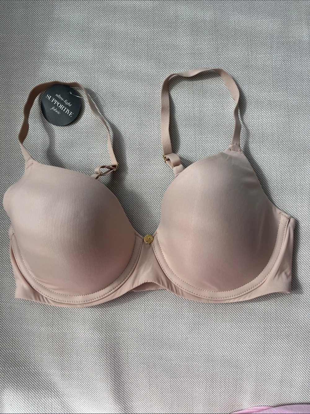 NWT NATORI bra size 32C Supportive Nude T-Shirt Bra - Light Blush